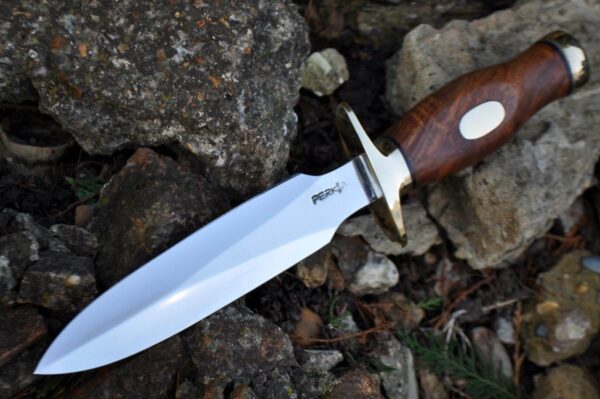 Handcrafted Hunting Knife with 440c Steel & Double Edge - Image 3