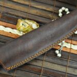 Handcrafted Large Hunting/Bushcraft Knife - Damascus Steel Work of Art - Image 3
