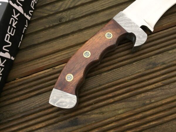 Handmade Hunting Knife with D2 Tool Steel - Image 3