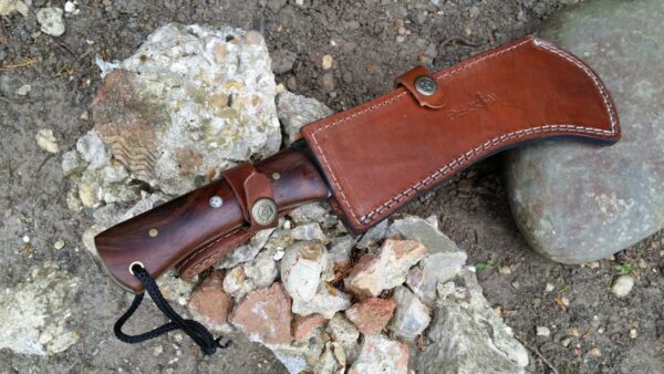 Handmade 01 Carbon Steel Full Tang Hunting Knife - Work Of Art By Jd - Image 3