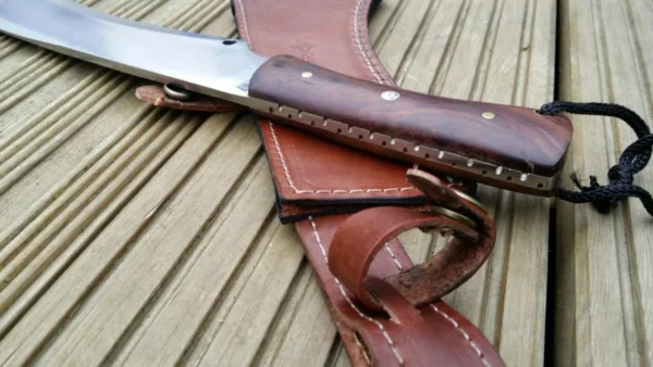 Handmade 01 Carbon Steel Full Tang Hunting Knife - Work Of Art By Jd - Image 5