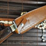 Handmade Hunting Knife with 440C Steel & Walnut Wood - Image 5