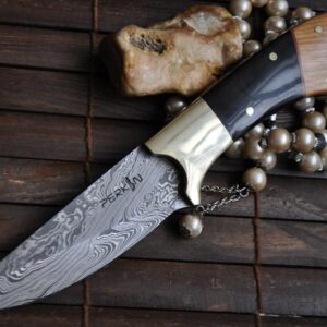 Outstanding Value - Handmade Hunting Knife With Leather Sheath